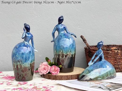 Tượng gốm Decor đẹp